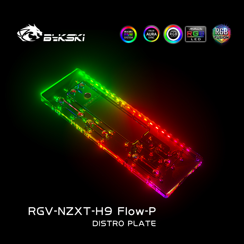 Bykski RGV-NZXT-H9 FIow-P 아크릴  - Distro Plate Ddc Pump Combo 리뷰 및 가격
