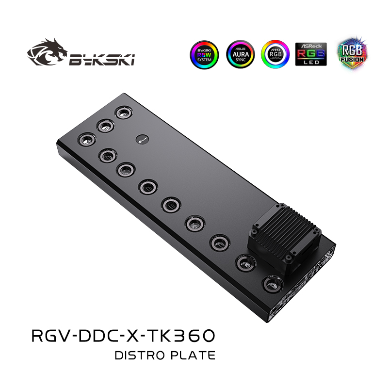 Bykski 아크릴 분배 플레이트/보드, PC 쿨러 시 - Distro Plate Ddc Pump Combo 리뷰 및 가격
