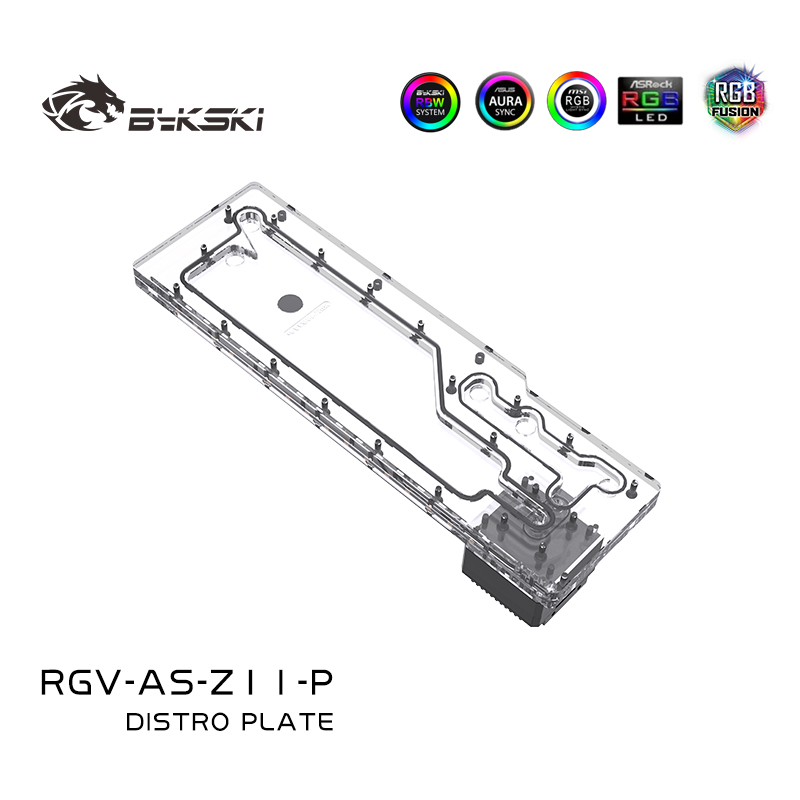 BYKSKI RGV-AS-Z11-P 아크릴 탱크는 AS - Distro Plate Ddc Pump Combo 리뷰 및 가격