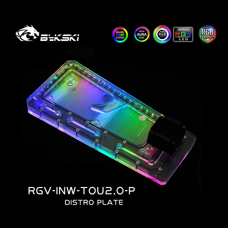 BYKSKI RGV-INW-TOU2.0-P 아크릴 보드 - Distro Plate Ddc Pump Combo 리뷰 및 가격