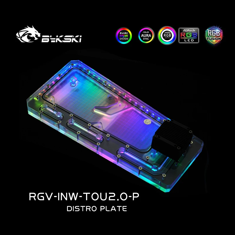 BYKSKI 아크릴 보드 워터 채널 솔루션 IN WIN - Distro Plate Ddc Pump Combo 리뷰 및 가격