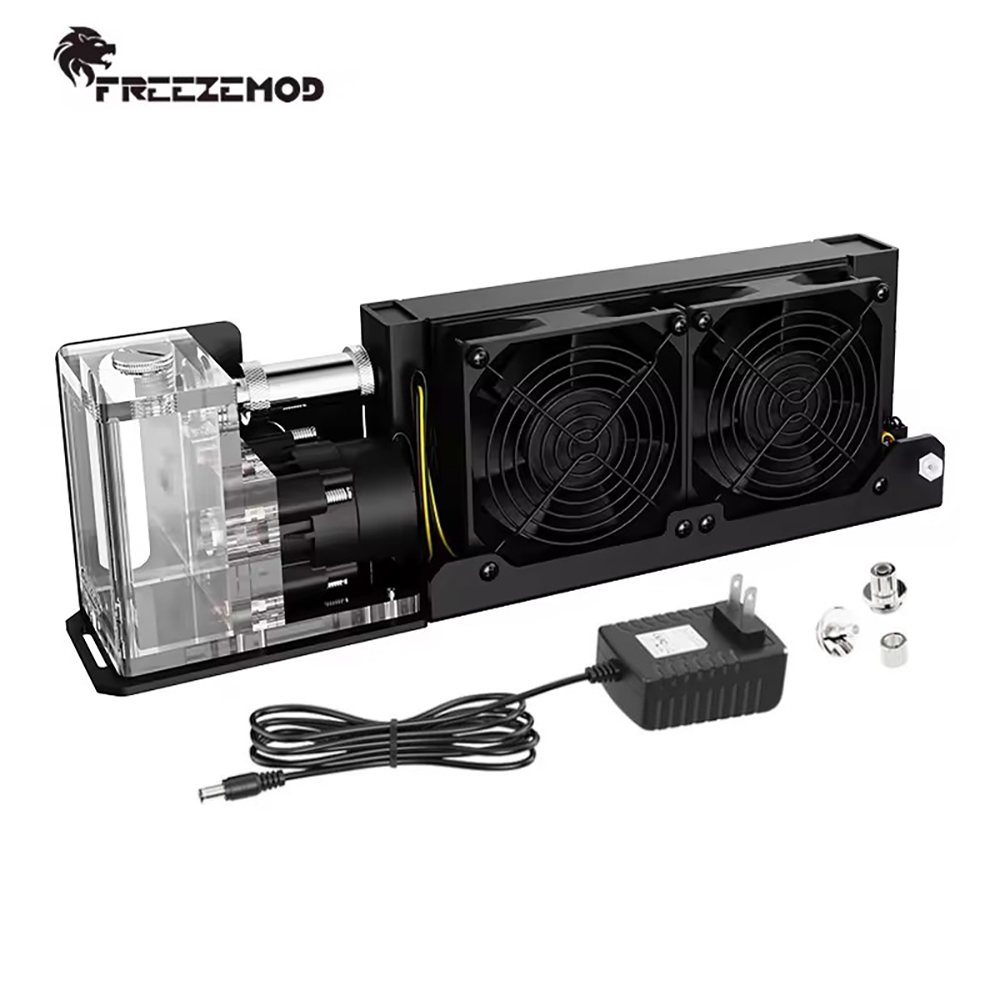AIO 라디에이터 수냉 모듈, 2000RPM 통합 외부 - External Radiator Water Cooling Kit 리뷰 및 가격