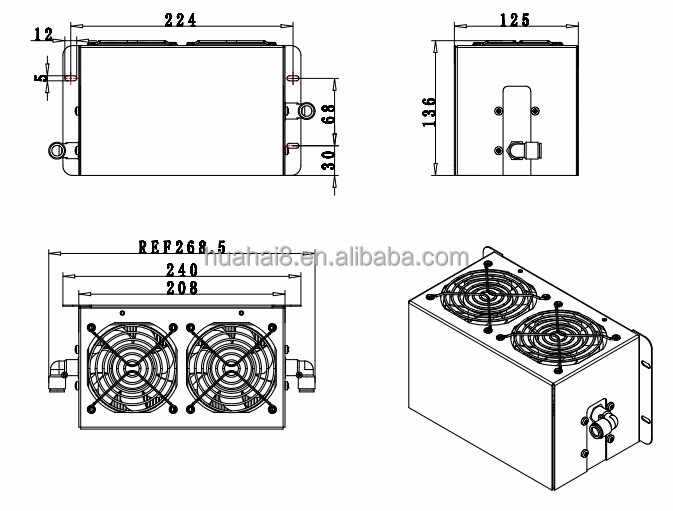 산업용 열전기 히터 쿨러 에어 모듈 펠티어 액체 냉각  - Chiller Water Cooling System Pc 리뷰 및 가격