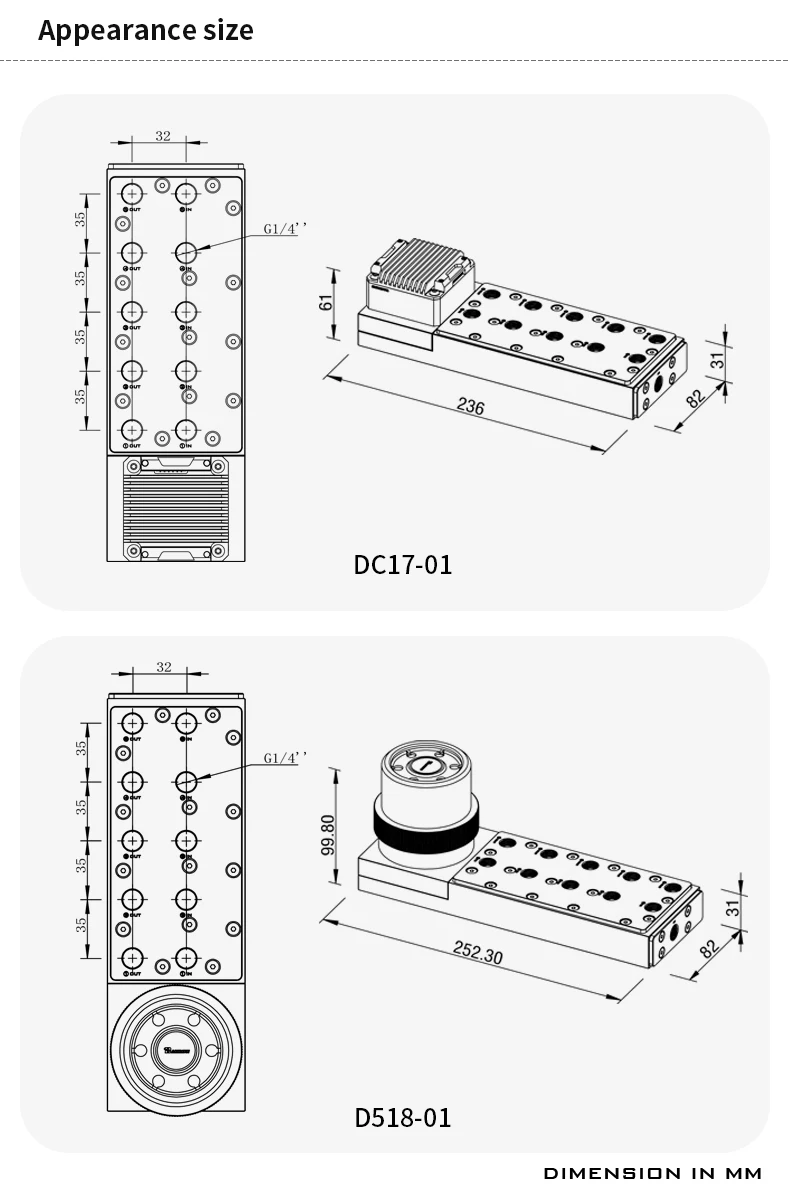 바로우 DC17-01 스테인리스 스틸 POM 디스트로  - Integrated Pump Reservoir Distro Plate 리뷰 및 가격